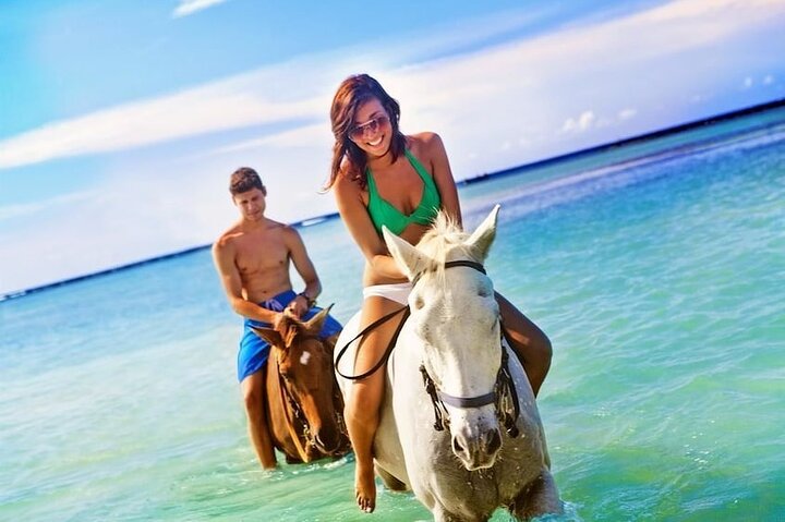 Private Bamboo Rafting and Horseback Riding