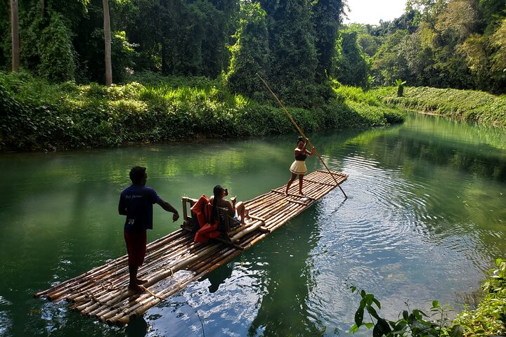 Martha Brae Bamboo River Rafting With Transportation